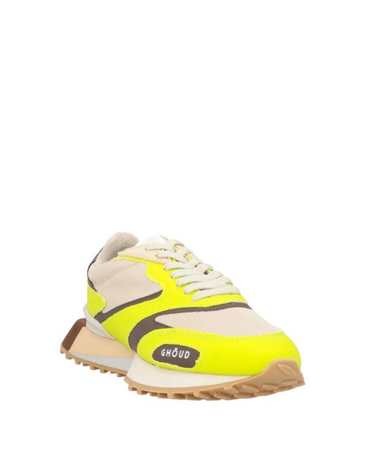 GHOUD VENICE Yellow Trainers