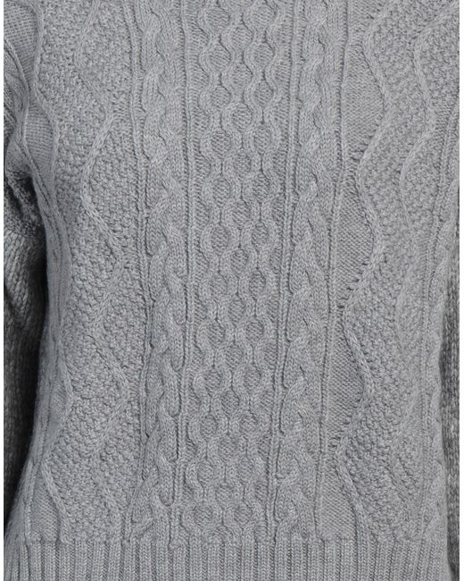 Whyci Gray Rollkragenpullover