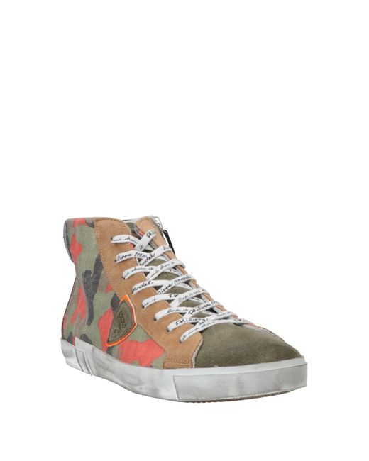Philippe Model Brown Trainers for men