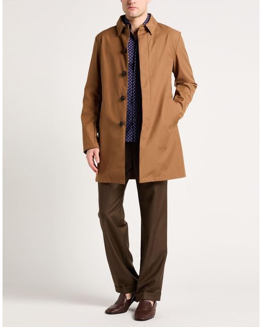 Add Brown Overcoat & Trench Coat for men