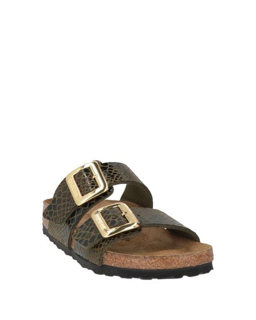 Birkenstock Brown Sandals Textile Fibers