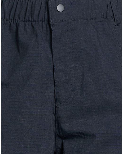 Nike Blue Midnight Pants Cotton, Polyamide, Elastane