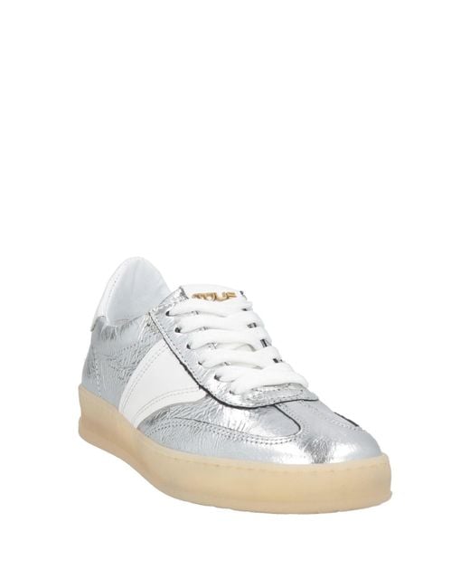 Mjus White Sneakers Leather