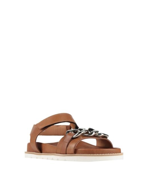 Harmont & Blaine Brown Sandals Leather