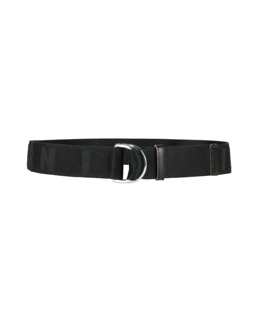 Marni Black Belt for men