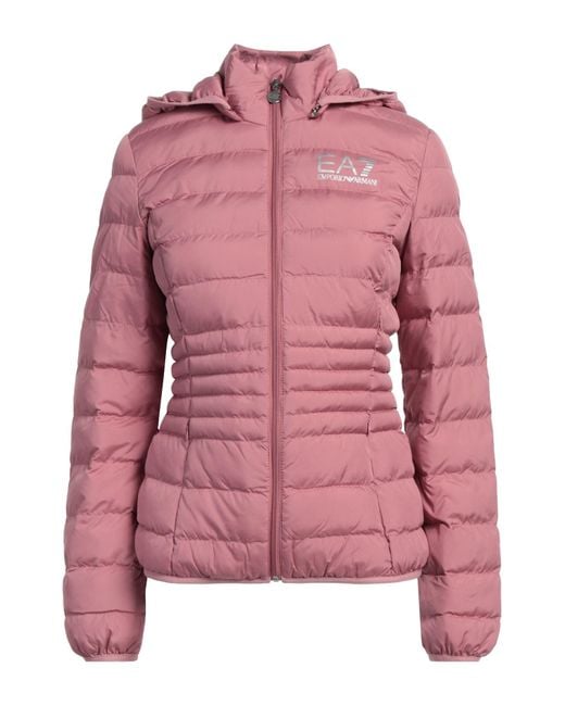 EA7 Pink Pufferjacke & Daunenjacke
