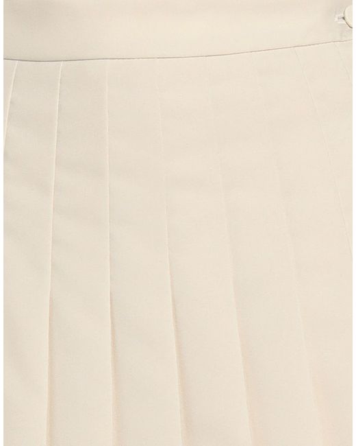 Ottod'Ame Natural Mini Skirt Polyester