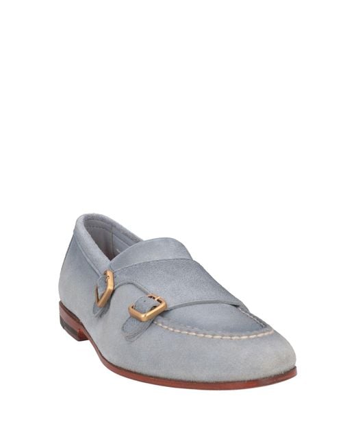Santoni White Loafers for men