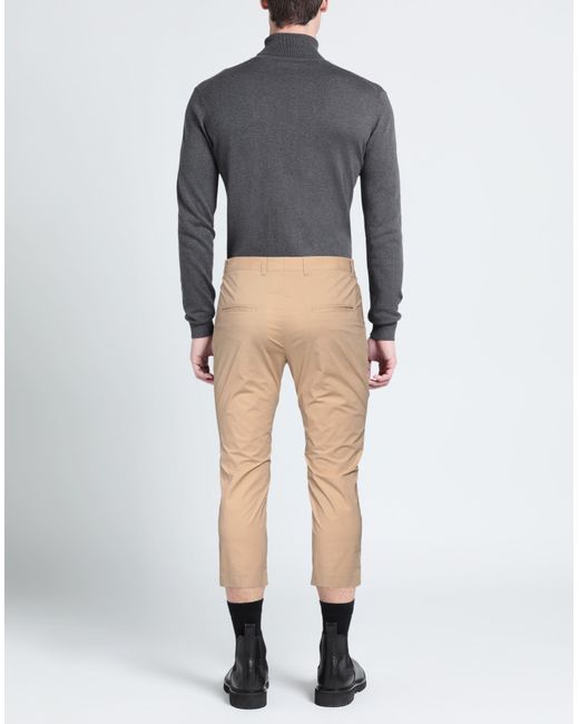 Grey Daniele Alessandrini Natural Trouser for men