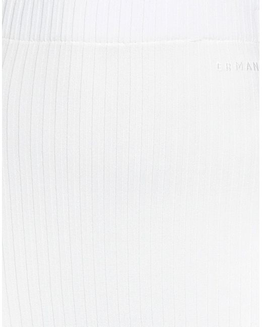 ERMANNO FIRENZE pleated midi skirt - White