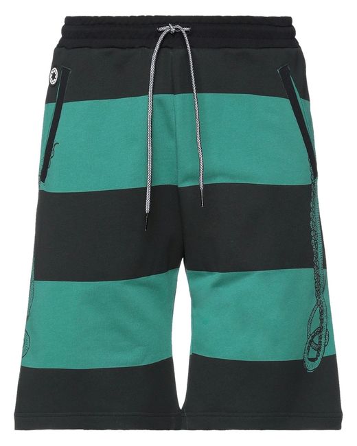 Octopus Green Shorts & Bermuda Shorts for men