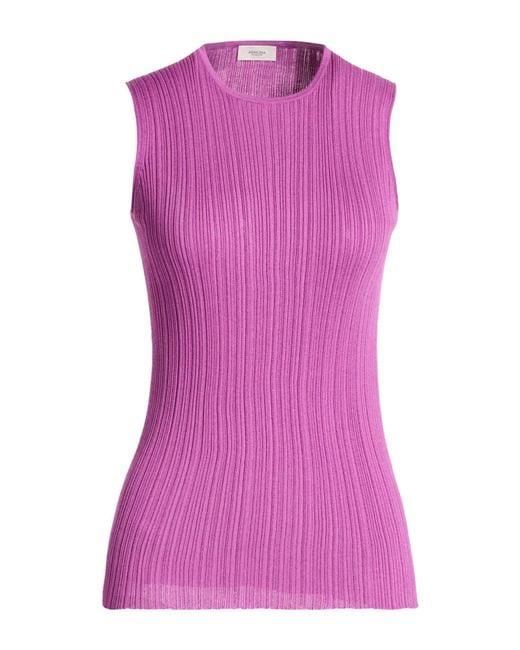 Agnona Purple Sweater Silk, Paper