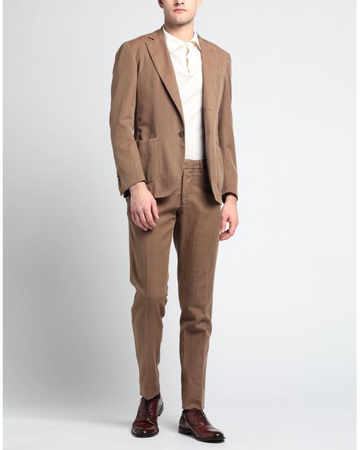 Santaniello Brown Suit for men