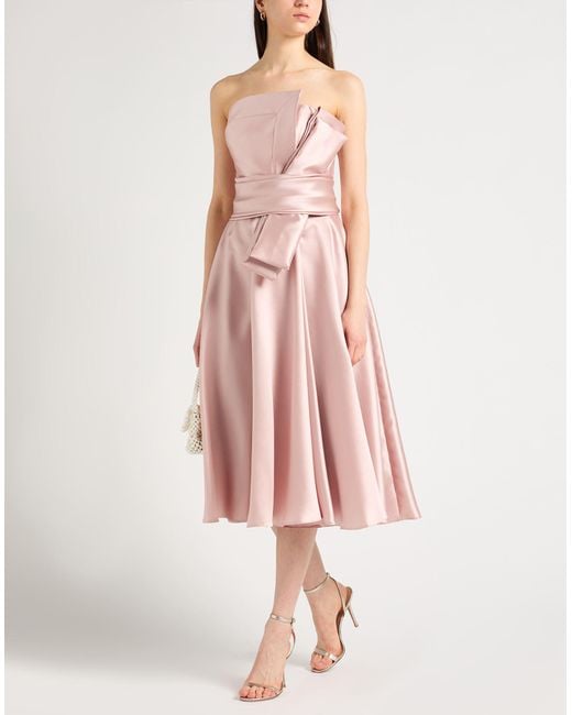 Robe Midi ATELIER LEGORA en coloris Pink