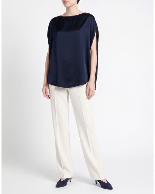 Ottod'Ame Blue Midnight Top Viscose