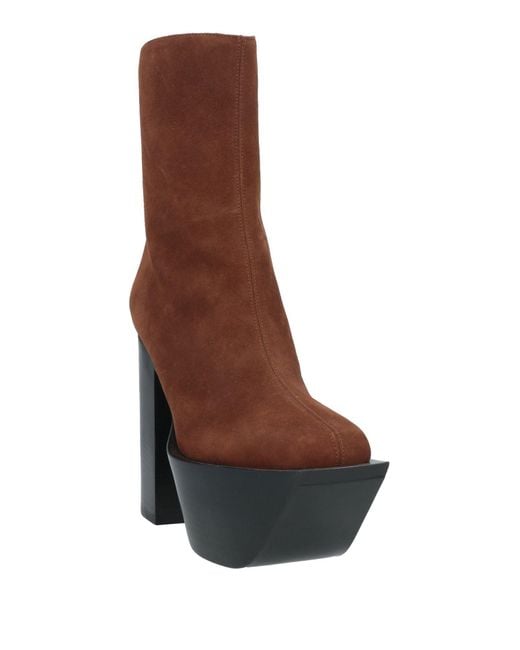 Peter Do Brown Stiefelette