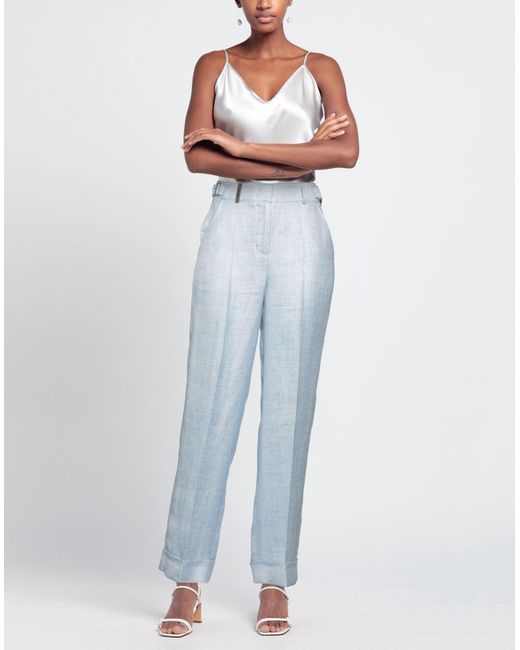 Peserico Blue Pants