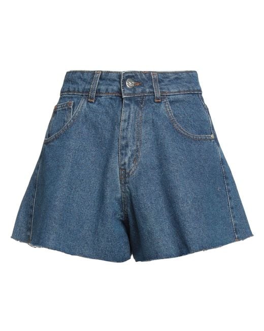 Kaos Denim Shorts in Blue | Lyst