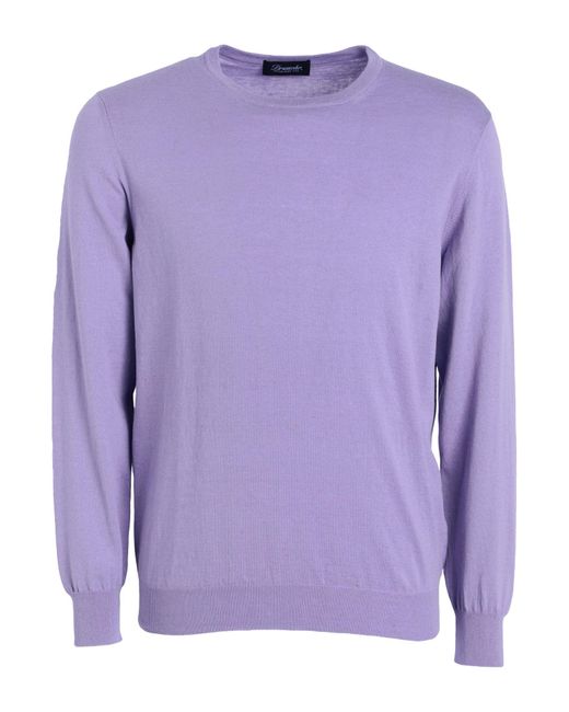 Pullover Drumohr de hombre de color Purple