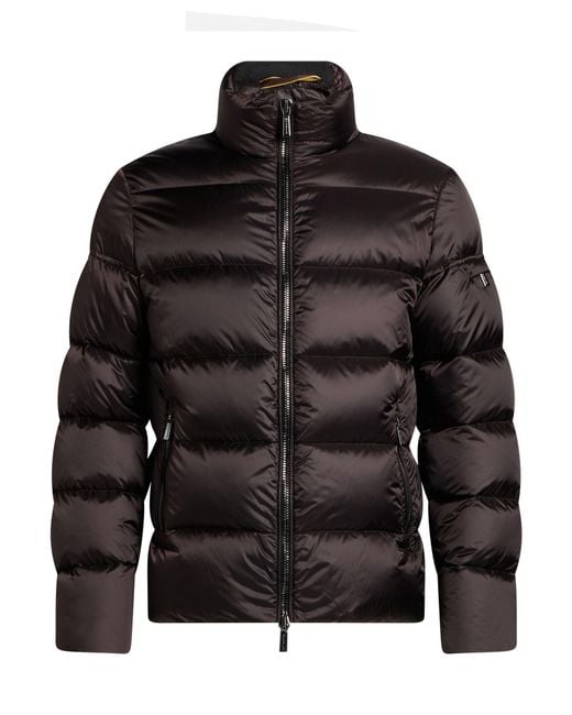 Moorer Black Puffer Polyamide for men