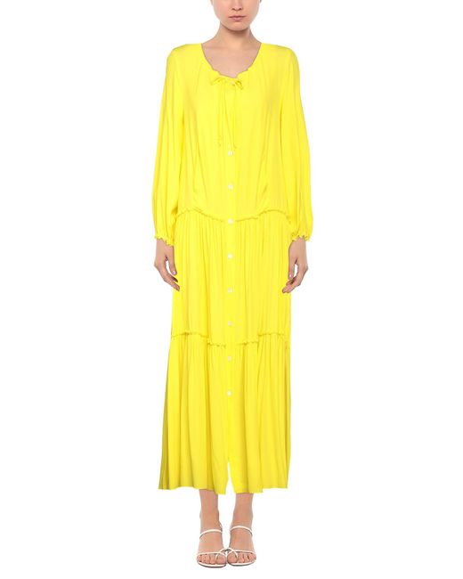 Brian Dales Yellow Maxi Dress