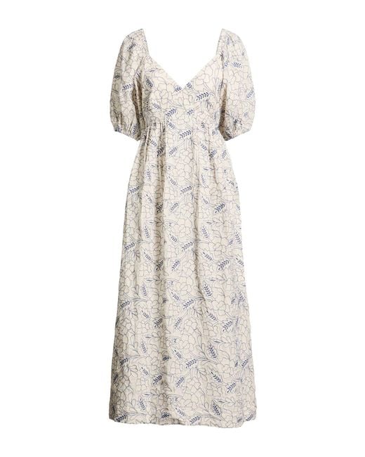 Paul & Joe White Maxi Dress Cotton