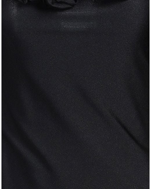 Coperni Black Midi Dress Polyamide, Elastane