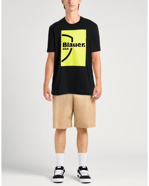 Blauer Black T-Shirts for men