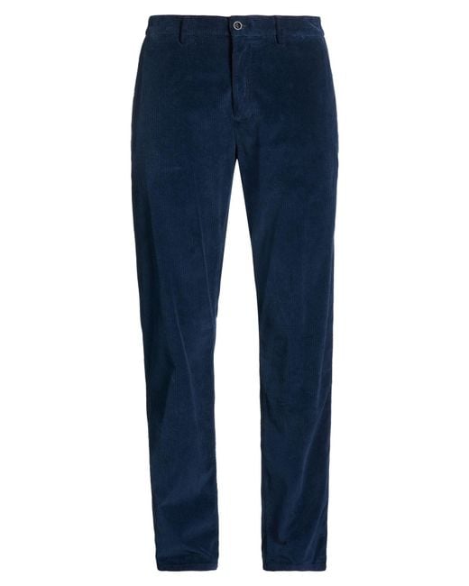 Harmont & Blaine Blue Midnight Pants Cotton, Lyocell, Elastane for men