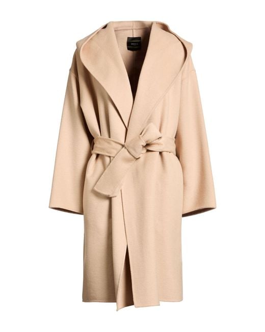 BRERAS Milano Natural Coat Wool, Polyester