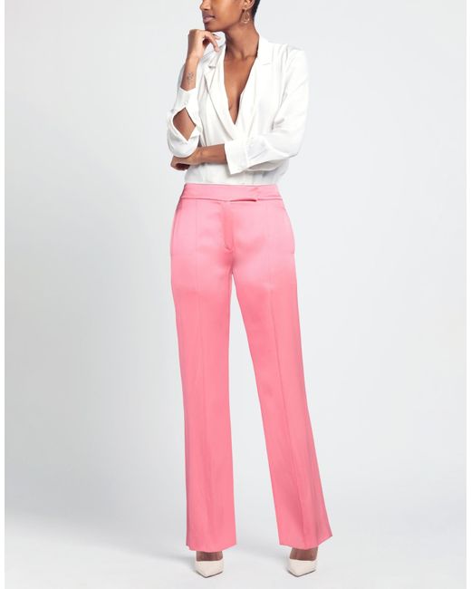 Sa Su Phi Pink Pants Silk, Viscose