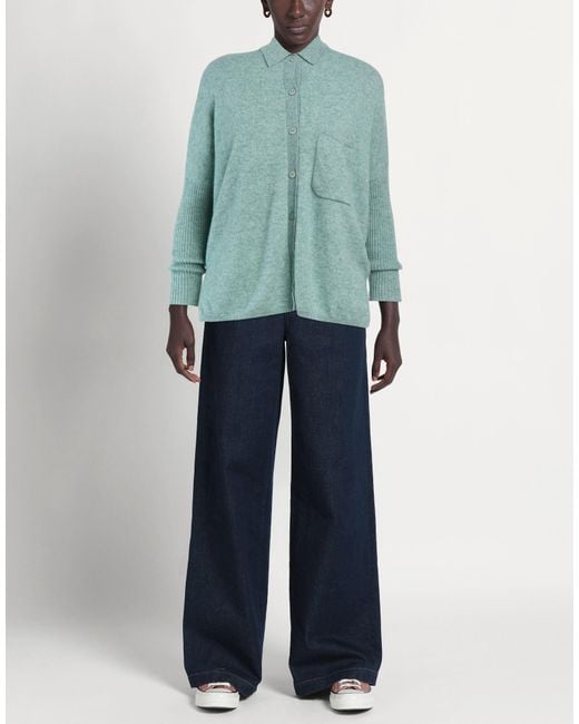 Not Shy Green Cardigans
