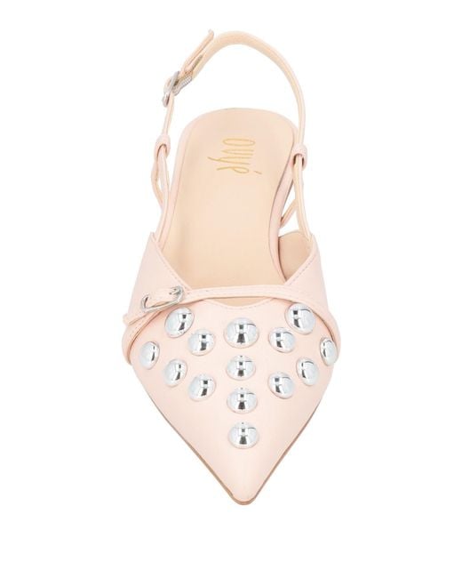Ovyè Pink Ballet Flats