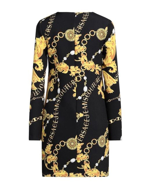 Versace Jeans Couture Black Mini Dress