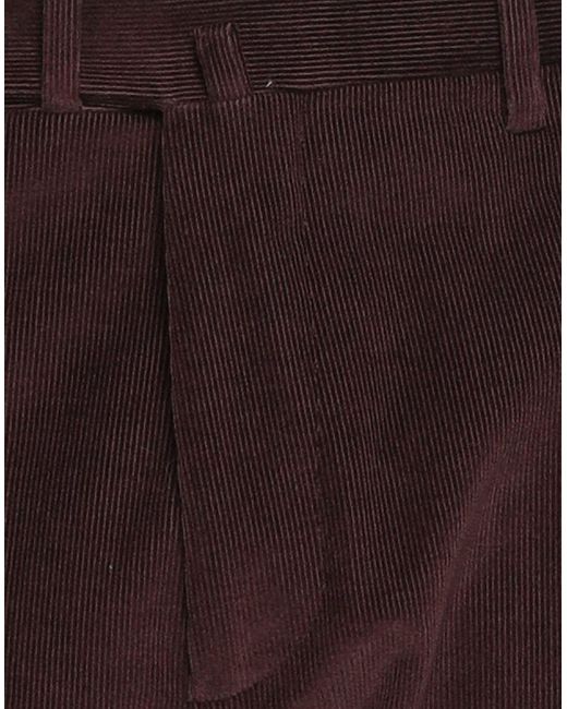 Pantalon Tagliatore pour homme en coloris Purple