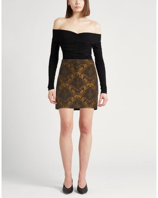 Max Mara Brown Mini Skirts