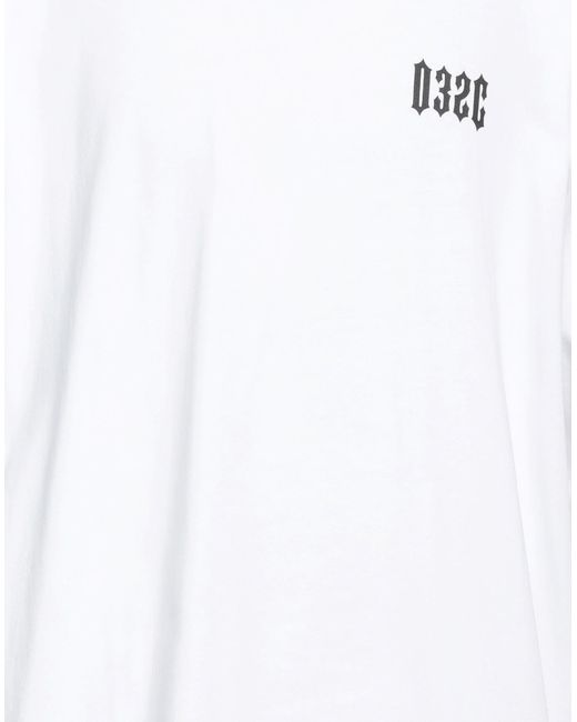 T-shirt 032c pour homme en coloris White