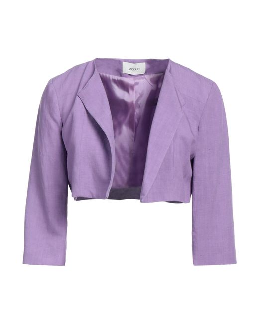 ViCOLO Purple Blazer