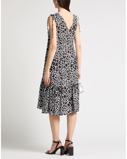 Karl Lagerfeld White Midi Dress
