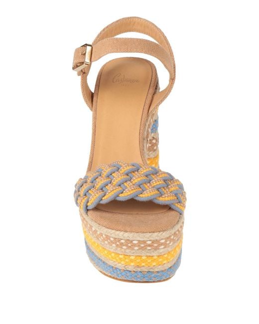 Castaner Metallic Espadrilles