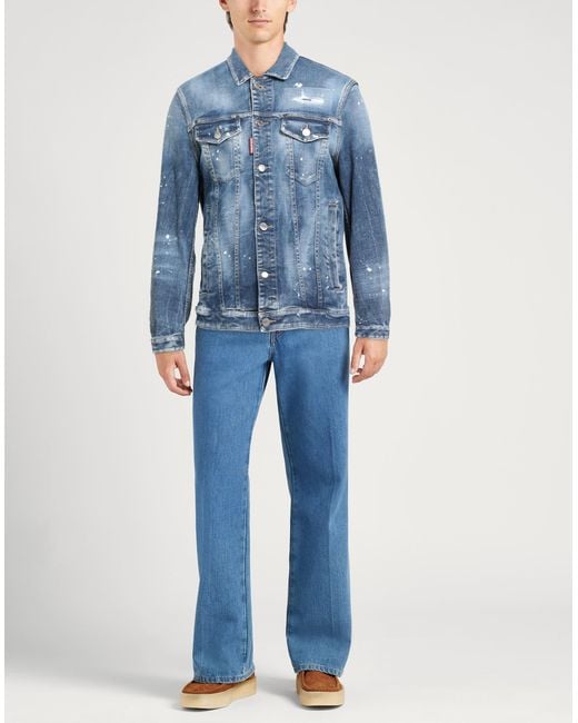 Chaqueta Vaquera DSquared² de hombre de color Blue