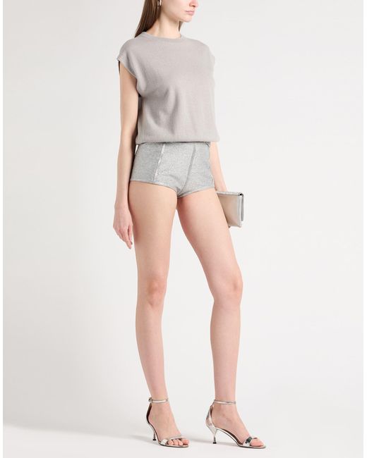 Brunello Cucinelli Gray Shorts & Bermudashorts