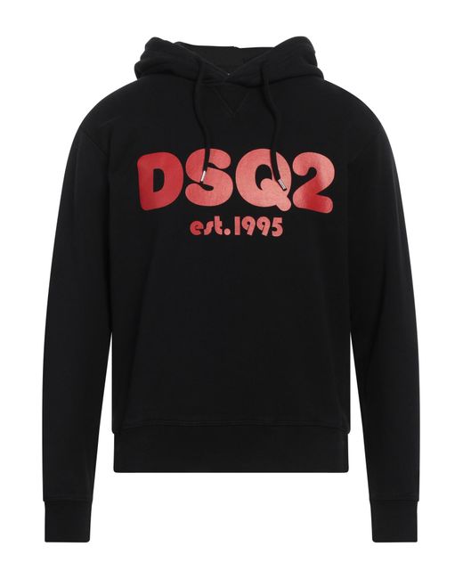 DSquared² Black Sweatshirt for men