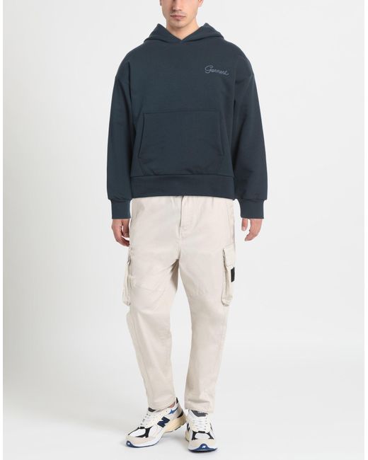 GARMENT WORKSHOP Blue Sweatshirt for men