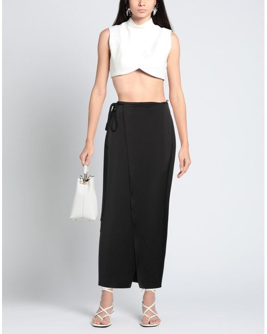 Nanushka Black Maxi Skirt