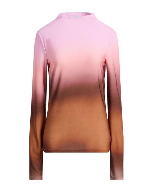Patrizia Pepe Pink T-Shirt Polyester, Elastane