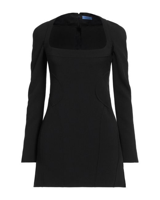Mugler Black Mini-Kleid