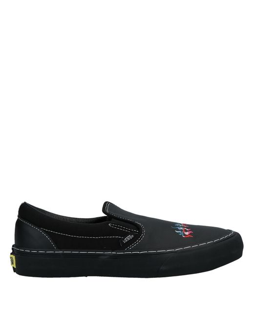 mens vans leather trainers