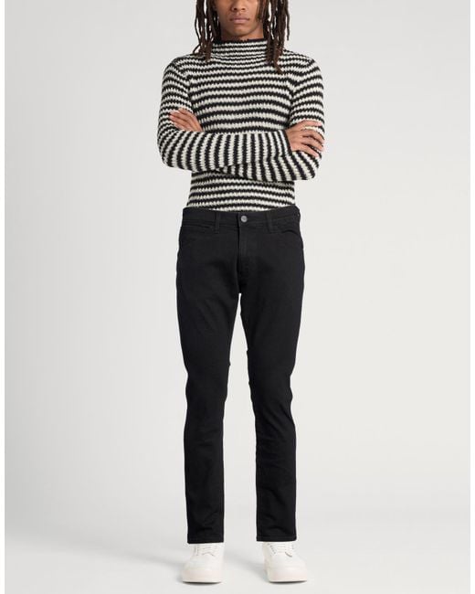 Wrangler Black Jeans Cotton, Elastane for men