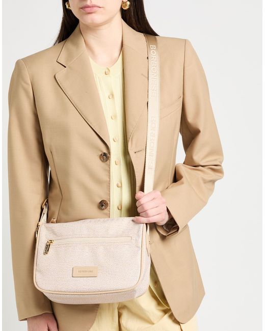 Borbonese Natural Cross-body Bag